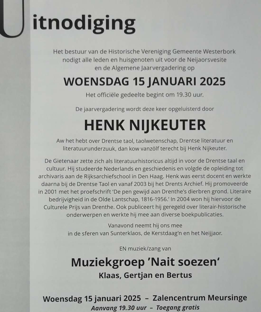 Neijaorsvesite 2025